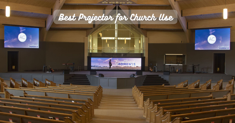 church projector and screen packages