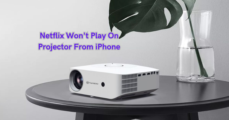 Netflix Won't Play On Projector From iPhone