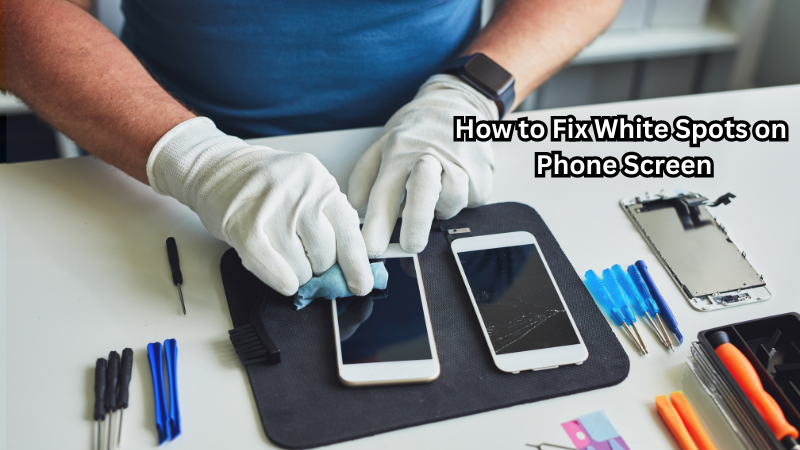 How to Fix White Spots on Phone Screen