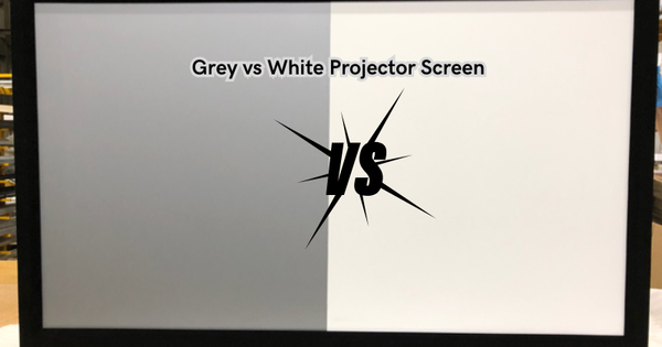 Grey vs White Projector Screen