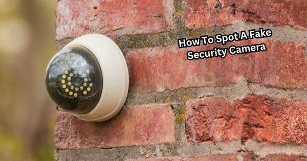 How To Spot A Fake Security Camera