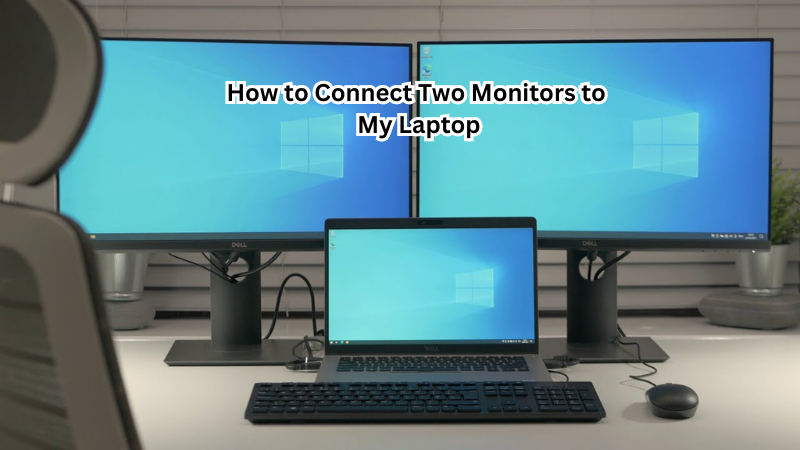 How to Connect Two Monitors to My Laptop